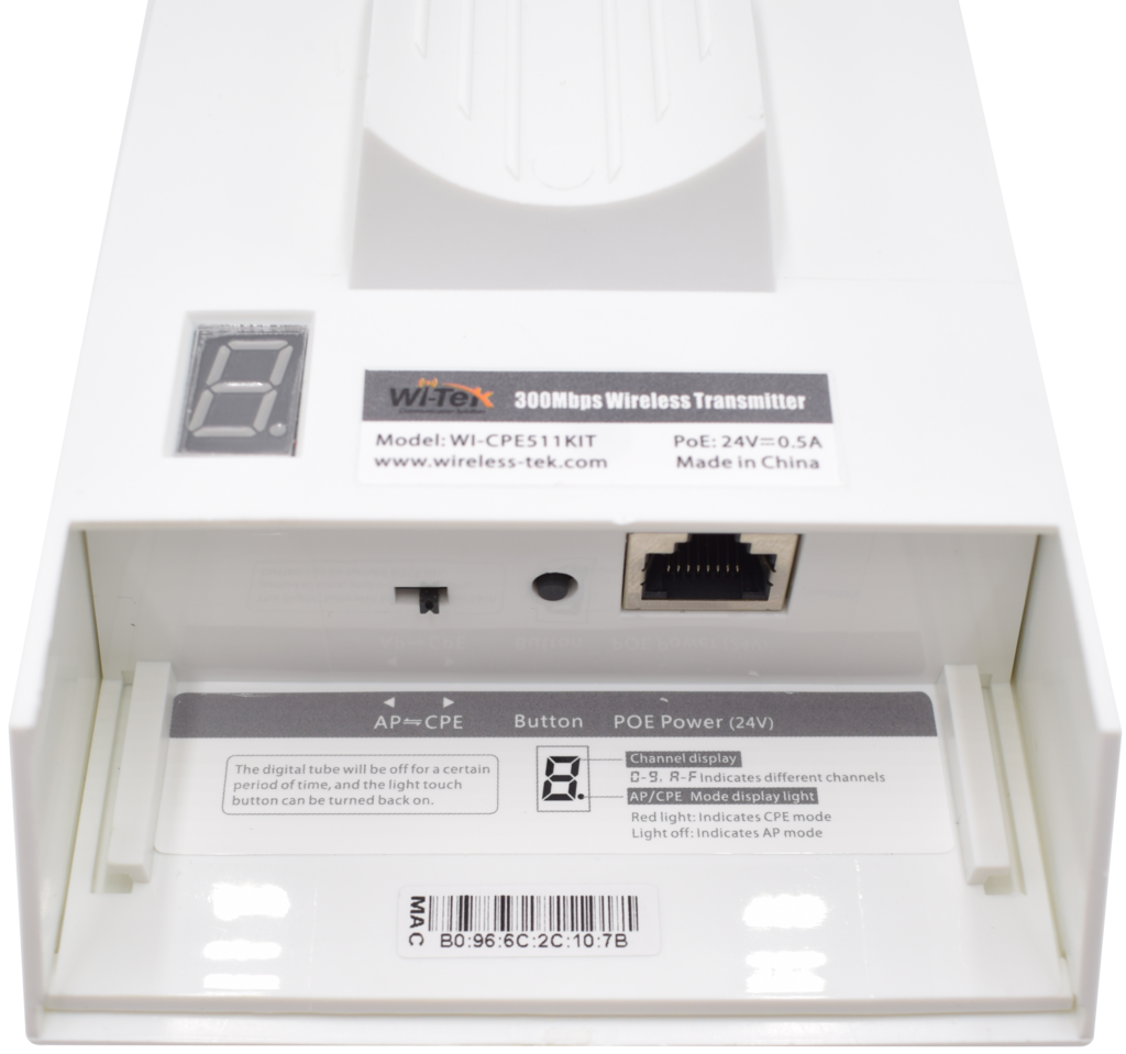 Emetteur sans fil longue portée pour caméra IP CCTV