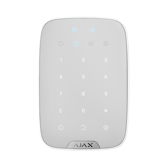 Clavier AJAX BLANC indépendant avec lecteur RFID de cartes/badges