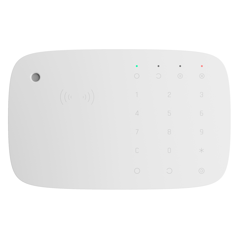 Clavier avec lecteur RFID et sirène