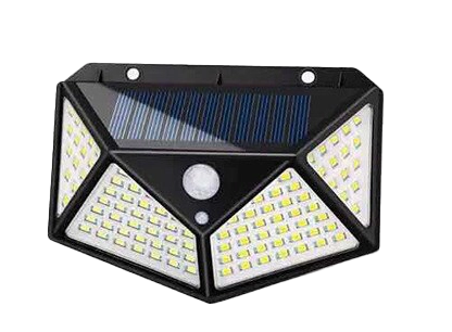 Lampe murale solaire 100 LED