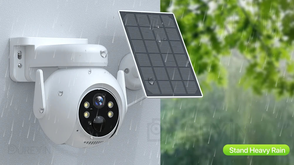 Caméra dôme Solaire PTZ 4MP