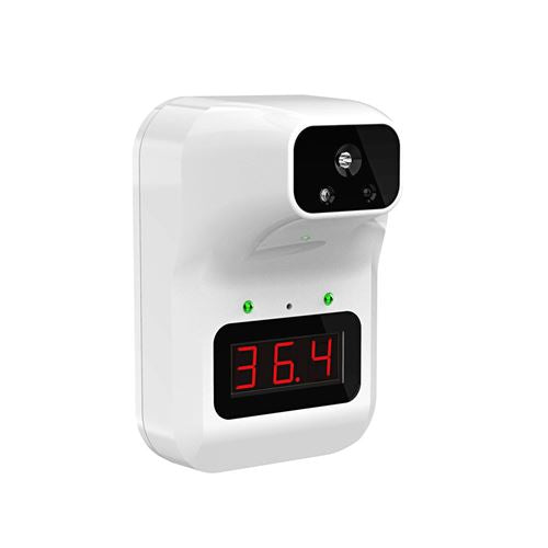 Thermomètre frontal infrarouge mural, rechargeable
