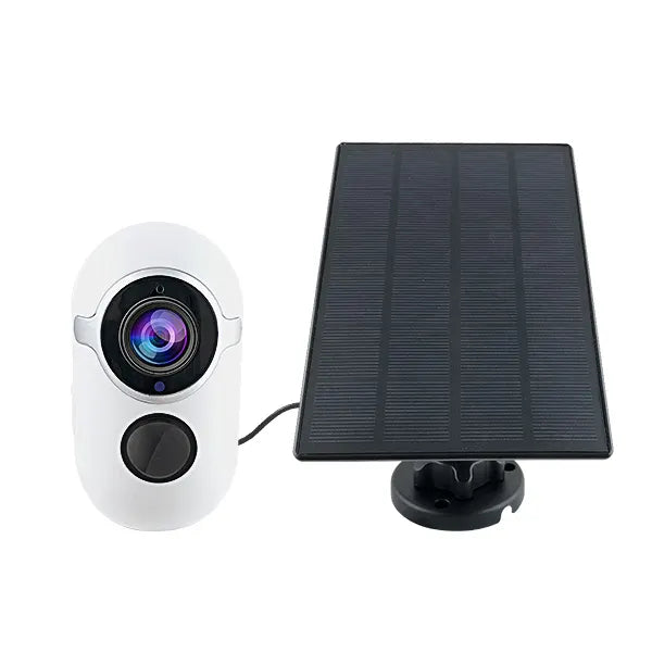 Caméra de vidéosurveillance extérieure solaire sans fil