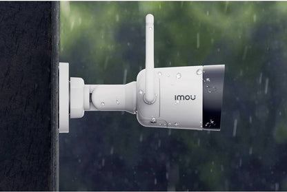 IMOU-Caméra de surveillance bullet lite extérieure IP WiFi 4MP, dispositif de sécurité étanche IP67, port Ethernet, carte SD, audio, statique, vidéo surveillance