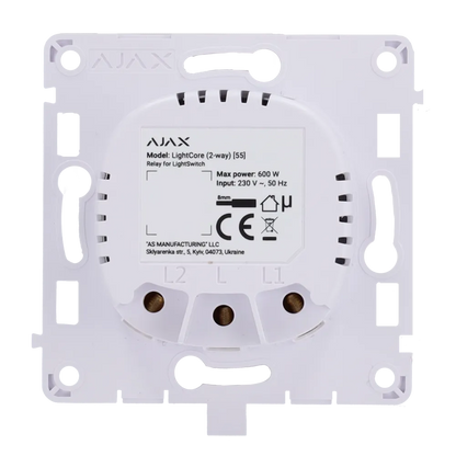 Relais Ajax pour Interrupteur de lumière intelligente commutable (2 directions)